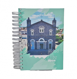 Agenda 15x21 Miolo Apergaminhado 75g 1x1 15 x 21 cm   Wire-o 