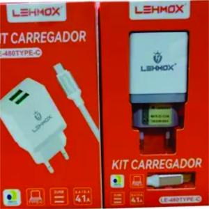 Carregador  Tipo C 2x usb 4.1a      