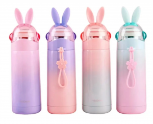 Garrafa Coloful Rabbit Vacuum Flask      