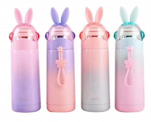 Garrafa Coloful Rabbit Vacuum Flask