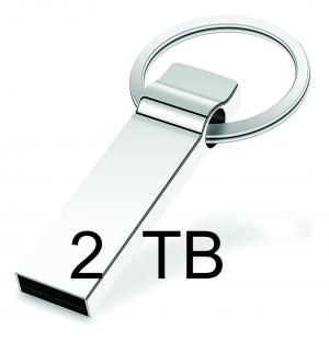 Pen drive  alumínio 2 TB      