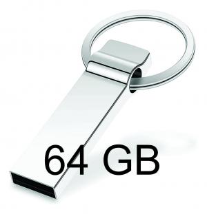 Pen drive  alumínio 64 GB      